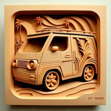 3D модель Suzuki MR Wagon (STL)